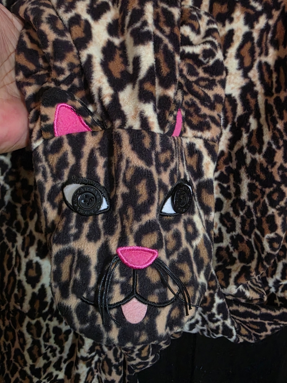 Nick & Nora Leopard-Print Full-Length Jumpsuit - Brown/Black - Picture 3 of 8